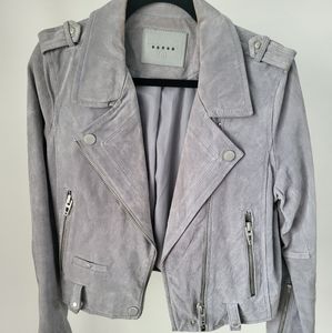 Blank NYC Suede Moto Jacket